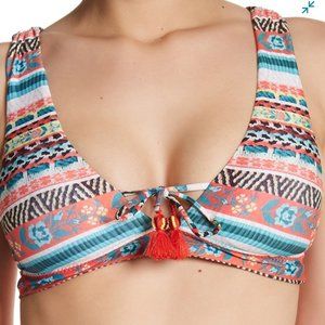 Becca Rebecca Virtue's Tapestry Print Classic Bra